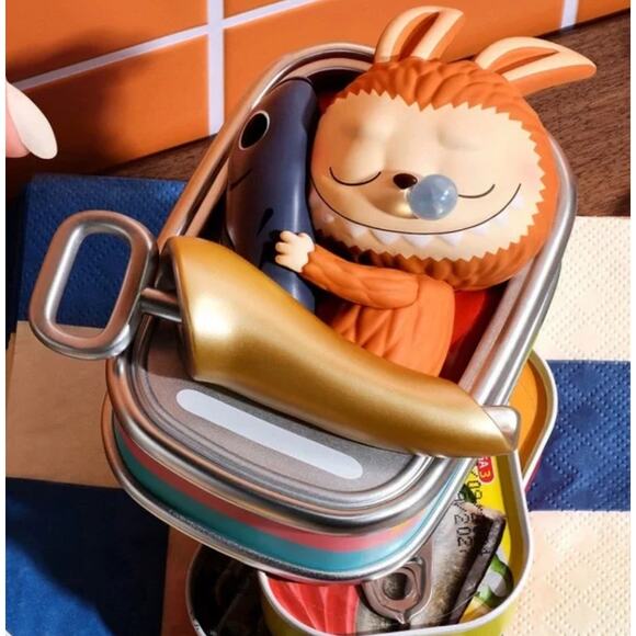 Pop Mart The Monsters Wacky Mart Figurines Canned Sardines - Picture 1 of 7